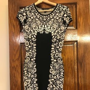 BCBG Jacquard Dress